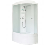 Душевая кабина Royal Bath RB 8120BK4-ММ 120х80 см, с матовыми стеклами, левосторонняя