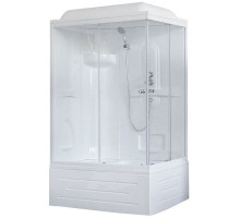 Душевая кабина Royal Bath RB 8120BP1-T 120х80 см, с прозрачными стеклами, левосторонняя