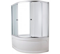 Шторка для ванны 1Marka AURA 150х105х140 MW