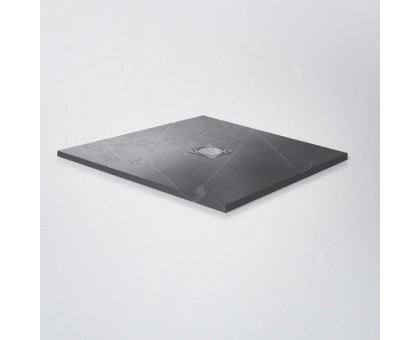 Душевой поддон RGW ST-G 100x100 см, квадратный, графит