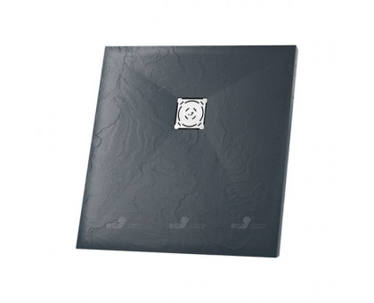 Душевой поддон RGW ST-G 100x100 см, квадратный, графит