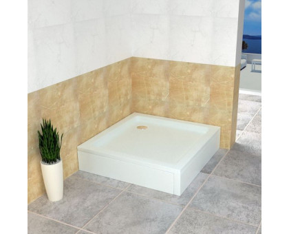 Душевой поддон RGW STYLE 90x90 см, квадратный, белый