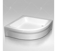 Душевой поддон RGW BP/CL-S-A 90x90 см, полукруглый, белый