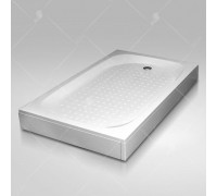 Душевой поддон RGW LUX/TN 80x120 см, прямоугольный, акриловый, белый