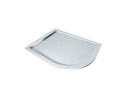 Душевой поддон WeltWasser WW TRR 12080 STONE-WT L 120х80 см белый с сифоном