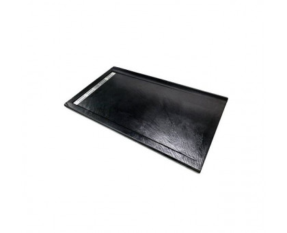 Душевой поддон WeltWasser WW TRS 14080 STONE-BL 140х80 см черный с сифоном
