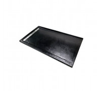 Душевой поддон WeltWasser WW TRS 10080 STONE-BL 100х80 см черный с сифоном