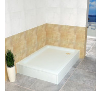 Душевой поддон RGW STYLE 80x120 см, прямоугольный, акриловый, белый