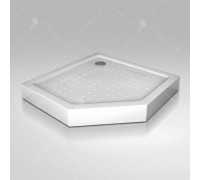 Душевой поддон RGW LUX/TN-TR 100x100 см, трапеция, акриловый, белый