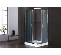 Душевой уголок Royal Bath RB HPD-C-CH 90х90 см, с матовыми стеклами