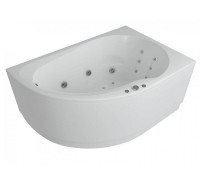 Ванна акриловая Aquatek Вирго R 150x100 см, с фронтальным экраном