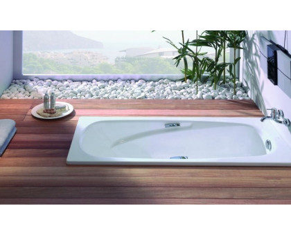 6737001 VANESA ванна стальная 170*75*42, ручки, звукоизоляция, anti-slip